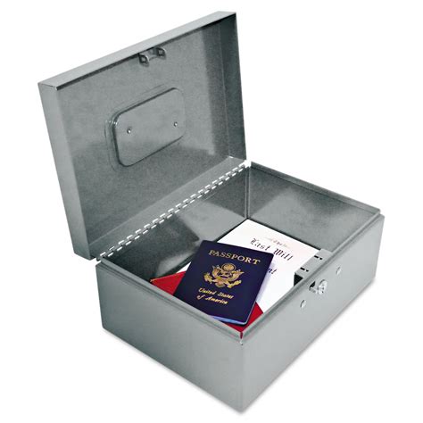 steel box wirh lock|lock storage box.